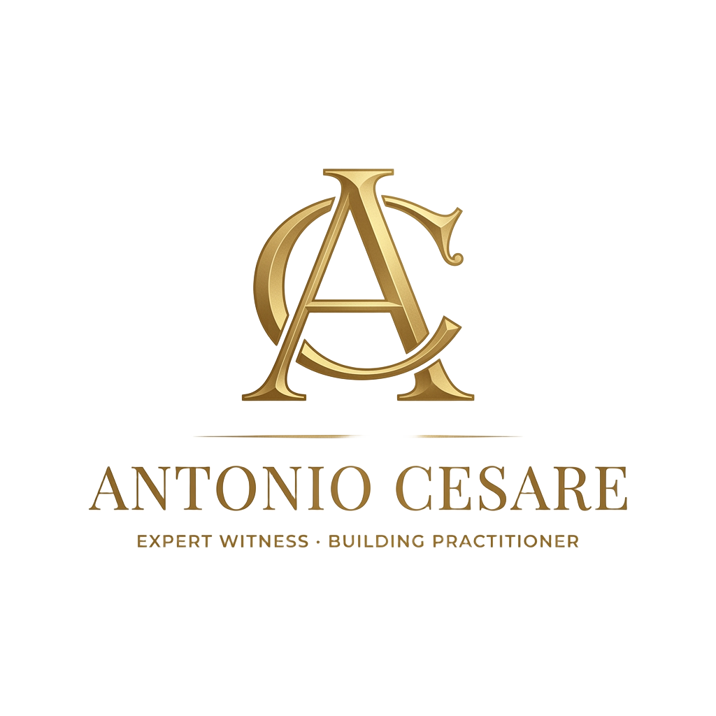 Antonio Cesare — Expert Witness & Building Practitioner